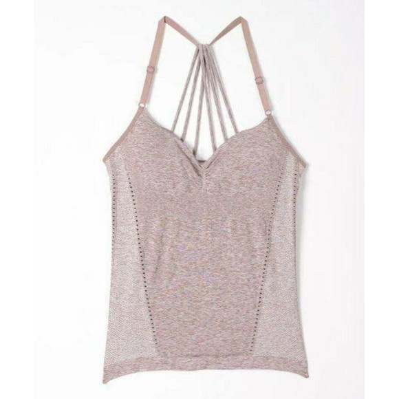 Athleta Allegro‎ Support Tank Top Mauve Women's Size Small - Picture 1 of 5